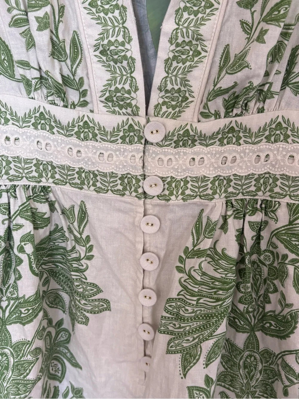 NWT Farm Rio Miranda Romper Small - Picture 5 of 7